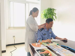 助力健康 幸福警营 花园所开展暖警健康咨询医疗服务活动